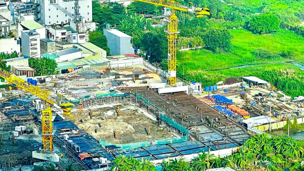 Tiến độ xây dựng dự án Vlasta Premier Phú Thuận tháng 2/2026